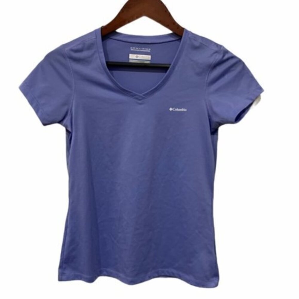 Columbia Omni-Wick Purple Shirt- Size XS